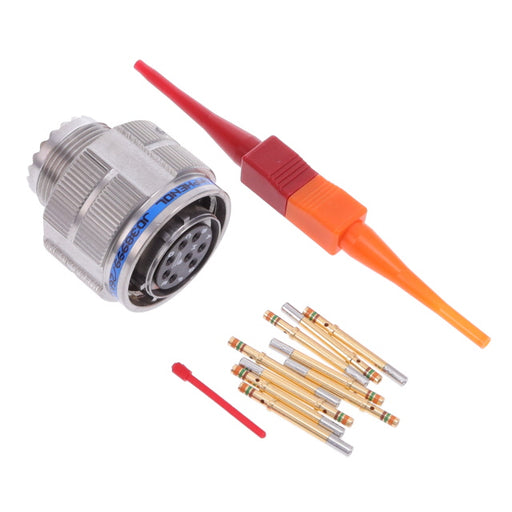 D38999/26KC8SN by Amphenol Aerospace Operations - CONNECTOR PLUG FMALE 8POS GOLD CRIMP