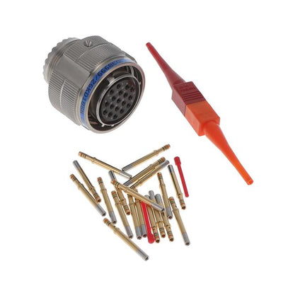 D38999/26KD18SN by Amphenol Aerospace Operations - STAINLESS STEEL D38999 SERIES II
