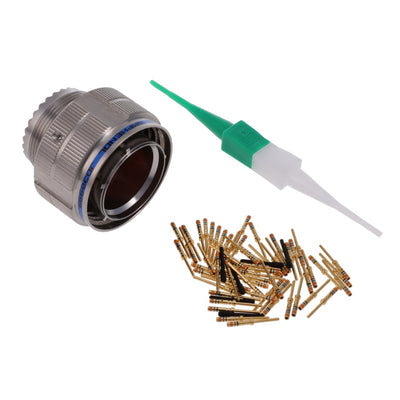D38999/26KE35PN by Amphenol Aerospace Operations - CONNECTOR PLUG MALE 55POS GOLD CRIMP