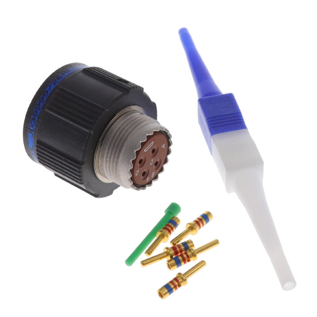 D38999/26MC4PN by Amphenol Aerospace Operations - CONNECTOR PLUG MALE 4POS GOLD CRIMP