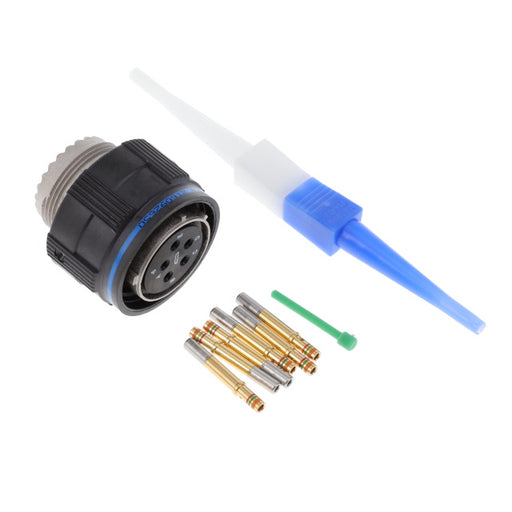 D38999/26MD5SN by Amphenol Aerospace Operations - CONNECTOR PLUG FMALE 5POS GOLD CRIMP