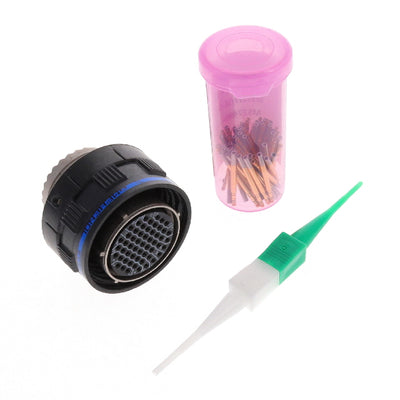 D38999/26ME35SN by Amphenol Aerospace Operations - CONNECTOR PLUG FMALE 55POS GOLD CRIMP