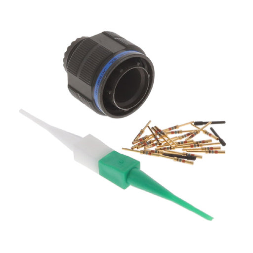 D38999/26WC35PB by Amphenol Aerospace Operations - CONNECTOR PLUG MALE 22POS GOLD CRIMP