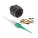 D38999/26WC35PB by Amphenol Aerospace Operations - CONNECTOR PLUG MALE 22POS GOLD CRIMP