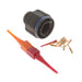 D38999/26WC8PN by Amphenol Aerospace Operations - CONNECTOR PLUG MALE 8POS GOLD CRIMP