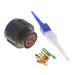D38999/26WD5PA by Amphenol Aerospace Operations - CONNECTOR PLUG MALE 5POS GOLD CRIMP
