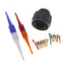 D38999/26WD97PA by Amphenol Aerospace Operations - CONNECTOR PLUG MALE 12POS GOLD CRIMP