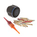 D38999/26WE26SA by Amphenol Aerospace Operations - CONNECTOR PLUG FMALE 26POS GOLD CRIMP