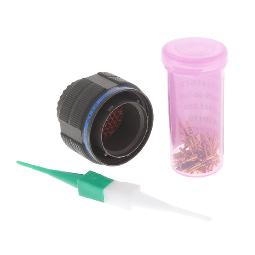 D38999/26WE35PC by Amphenol Aerospace Operations - CONNECTOR PLUG MALE 55POS GOLD CRIMP