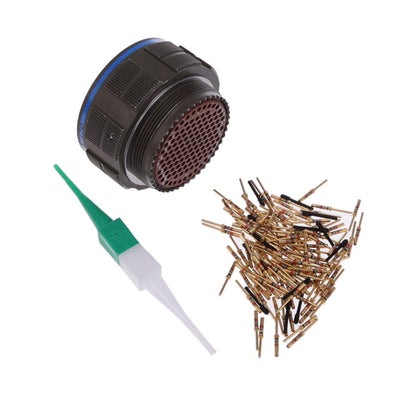 D38999/26WJ35PN by Amphenol Aerospace Operations - CONNECTOR PLUG MALE 128POS GOLD CRIMP