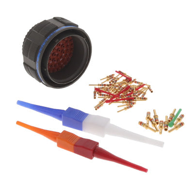 D38999/26WJ4PN by Amphenol Aerospace Operations - CONNECTOR PLUG MALE 56POS GOLD CRIMP