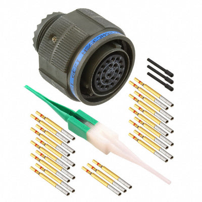 D3899926WC35SN by Amphenol Aerospace Operations - CONNECTOR PLUG FMALE 22POS GOLD CRIMP