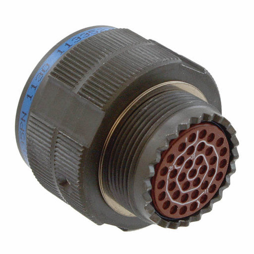 D38999/26WD35PNLC by Amphenol Aerospace Operations - CONNECTOR PLUG HSG MALE 37POS INLINE