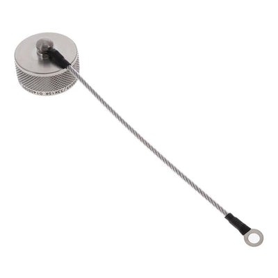 D38999/33-K-15-R by Amphenol Interconnect India - DUST CAP, RECEPTACLE CAP,STAINLE