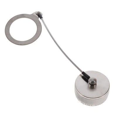 D38999/33-N-17-N by Amphenol Interconnect India - DUST CAP, RECEPTACLE CAP,STAINLE