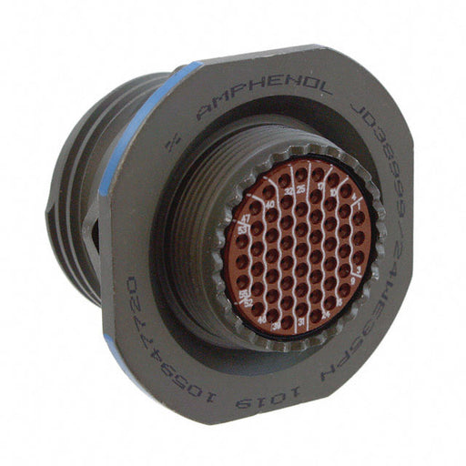 D38999/24WE35PNLC by Amphenol Aerospace Operations - CONNECTOR RECPT HSNG MALE 55POS PNL MT