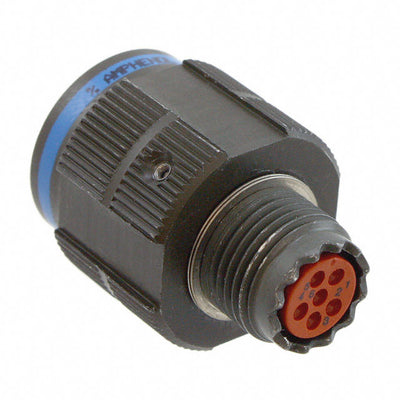 D38999/26WA35SNLC by Amphenol Aerospace Operations - CONNECTOR PLUG HSG FMALE 6POS INLINE