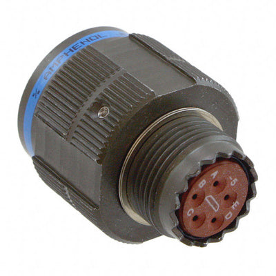 D38999/26WB5PNLC by Amphenol Aerospace Operations - CONNECTOR PLUG HSNG MALE 5POS INLINE