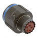 D38999/26WB5PNLC by Amphenol Aerospace Operations - CONNECTOR PLUG HSNG MALE 5POS INLINE