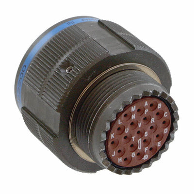 D38999/26WD19SNLC by Amphenol Aerospace Operations - CONNECTOR PLG HSG FMALE 19POS INLINE