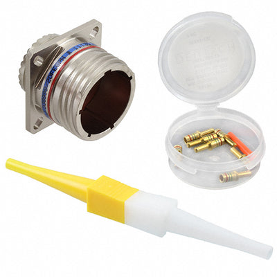 D38999/20FE6PN by TE Connectivity Deutsch Connectors - CONNECTOR RECPT MALE 6POS GOLD CRIMP
