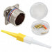 D38999/20FE6PN by TE Connectivity Deutsch Connectors - CONNECTOR RECPT MALE 6POS GOLD CRIMP