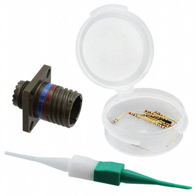 D38999/20JB35PN by TE Connectivity Deutsch Connectors - CONNECTOR RECPT MALE 13POS GOLD CRIMP