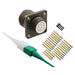 D38999/20JC35SN by ITT Cannon, LLC - CONNECTOR RECPT FMALE 22POS GOLD CRIMP
