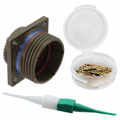 D38999/20JH35PN by TE Connectivity Deutsch Connectors - CONNECTOR RECPT MALE 100POS GOLD CRIMP
