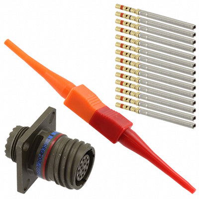 D38999/20WB35SN by Amphenol Aerospace Operations - CONNECTOR RECPT FMALE 13POS GOLD CRIMP