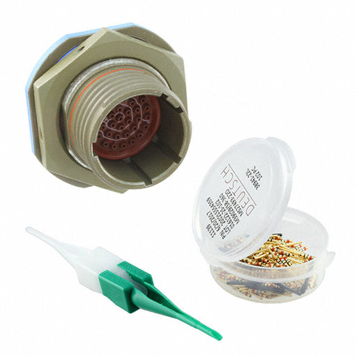 D38999/24JD35PN by Amphenol Aerospace Operations - CONNECTOR RECPT MALE 37POS GOLD CRIMP