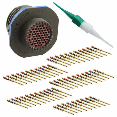 D38999/24JE35PN by TE Connectivity Deutsch Connectors - CONNECTOR RECPT MALE 55POS GOLD CRIMP