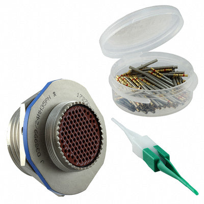 D38999/24MH35PN by TE Connectivity Deutsch Connectors - CONNECTOR RECPT MALE 100POS GOLD CRIMP