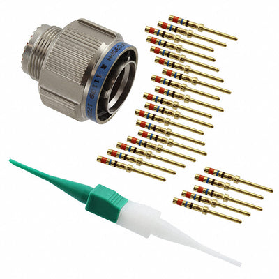 D38999/26FC35PN by TE Connectivity Deutsch Connectors - CONNECTOR PLUG MALE 22POS GOLD CRIMP