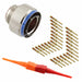 D38999/26FE26PN by TE Connectivity Deutsch Connectors - CONNECTOR PLUG MALE 26POS GOLD CRIMP