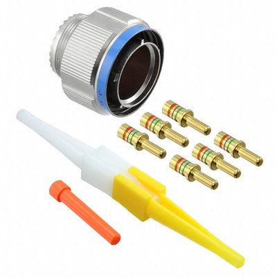 D38999/26FE6PN by TE Connectivity Deutsch Connectors - CONNECTOR PLUG MALE 6POS GOLD CRIMP