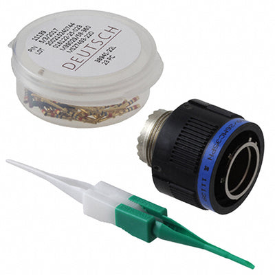 D38999/26MC35PN by TE Connectivity Deutsch Connectors - CONNECTOR PLUG MALE 22POS GOLD CRIMP