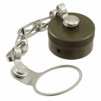 D38999/33W13R by Amphenol Interconnect India - CONNECTOR PROTECTIVE COVER 13 OLIVE