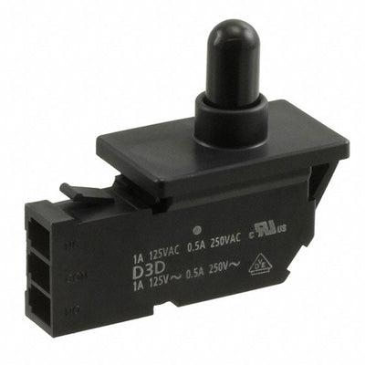 D3D-123 by Omron Electronics Inc-EMC Div - SNAP ACT ION SWITCH SPST-NC 1A 125V