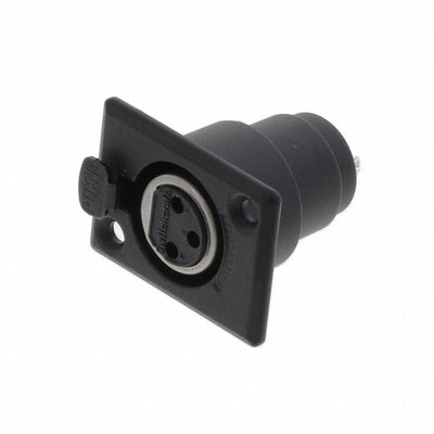 D3FBX by Switchcraft Inc. - CONNECTOR PLUG FMALE XLR 3POS SOLDER