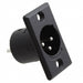 D3MB by Switchcraft Inc. - CONNECTOR RECPT MALE XLR 3P SOLDER CUP