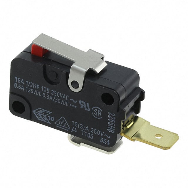 D3V-62M-3C4 by Omron Electronics Inc-EMC Div - SNAP ACT ION SWITCH SPST-NO 6A 250V