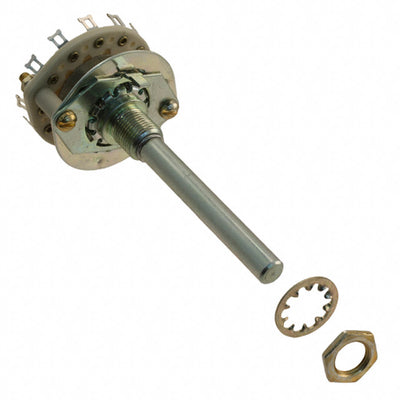 D4C0112N by Electroswitch - SWITCH ROTARY 2-12POS 500MA 115V