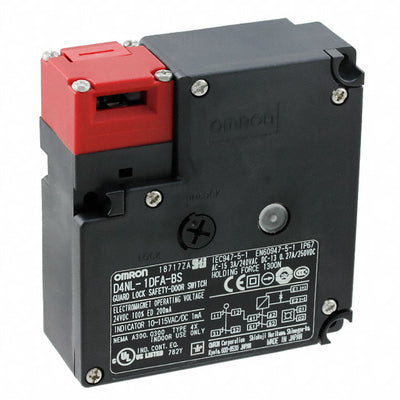 D4NL-1DFA-BS by Omron Automation and Safety - SWITCH SAFETY DPST-NC 3A 240V