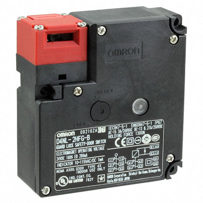 D4NL-2HFG-B by Omron Automation and Safety - SWITCH SAFETY 3PST 3A 240V