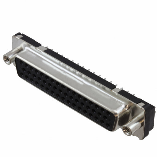 D50S24A4GV00LF by Amphenol ICC (FCI) - CONNECTOR D-SUB RCPT 50POS VERT SLDR