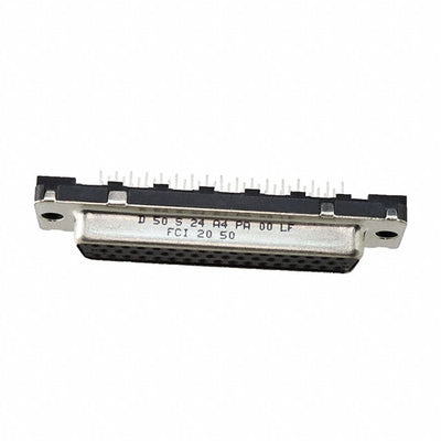 D50S24A4PA00LF by Amphenol ICC (FCI) - CONNECTOR D-SUB RCPT 50POS VERT SLDR