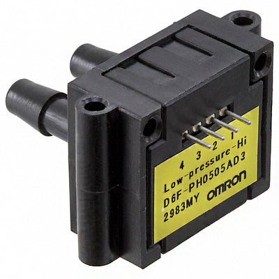 D6F-PH0505AD3 by Omron Electronics Inc-EMC Div - SENSOR 0.01PSID 0.19"" 12BIT 4SIP