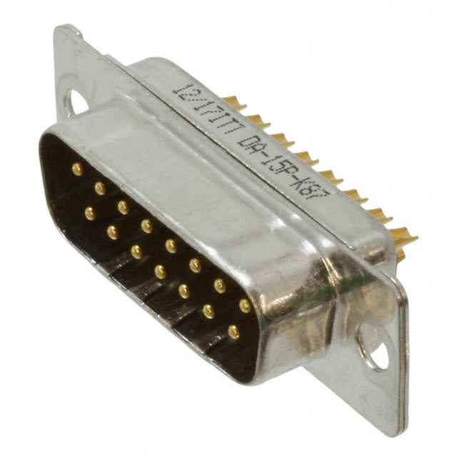 DA-15P-K87 by ITT Cannon, LLC - CONNECTOR D-SUB PLUG 15POS PNL MNT