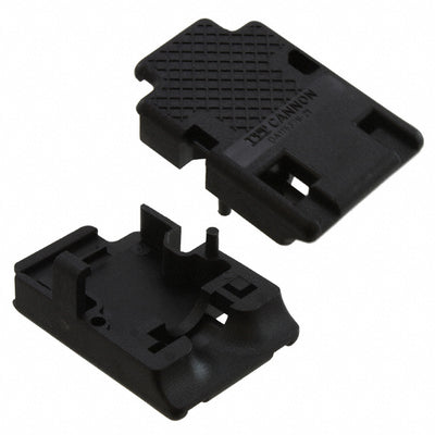 DA11533921 by ITT Cannon, LLC - CONNECTOR BACKSHELL 15POS 180DEG BLK